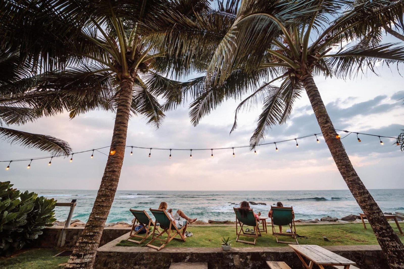 zonsondergang Ahangama